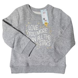 New! Cat & Jack Girls Fleece Pullover